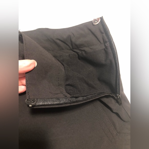 Jamie Sadock, black golf skirt with built-in shorts,front pockets,side zipper,12 - Picture 7 of 12